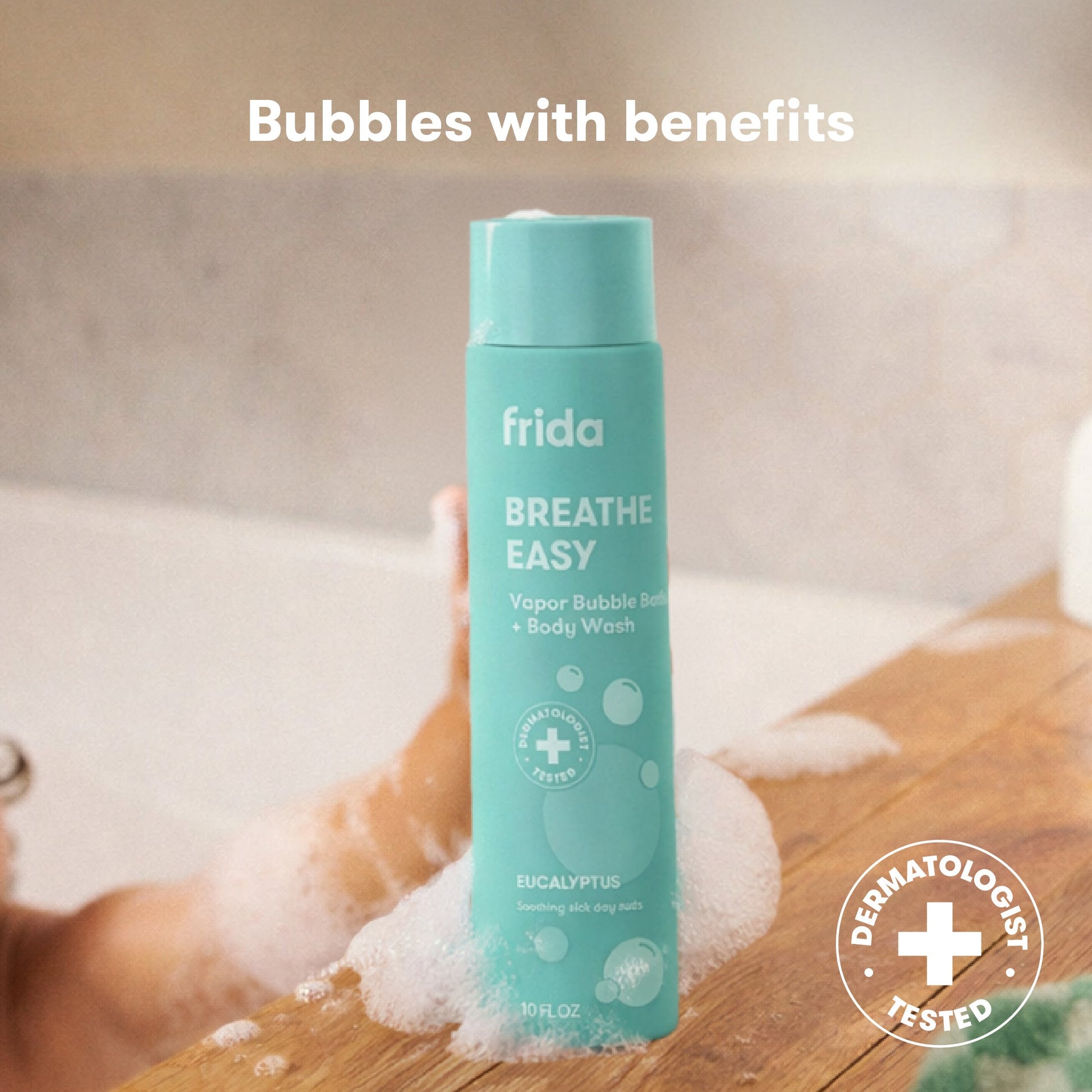 Breathe Easy Vapor Bubble Bath + Body Wash