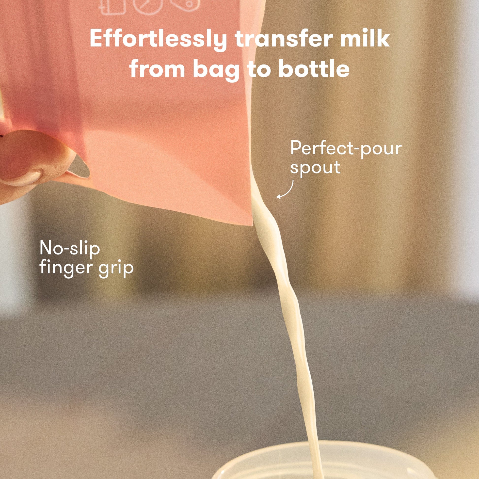 Breastmilk Storage Bags, 50ct Standard  Freeze & Thaw Milk Bags
