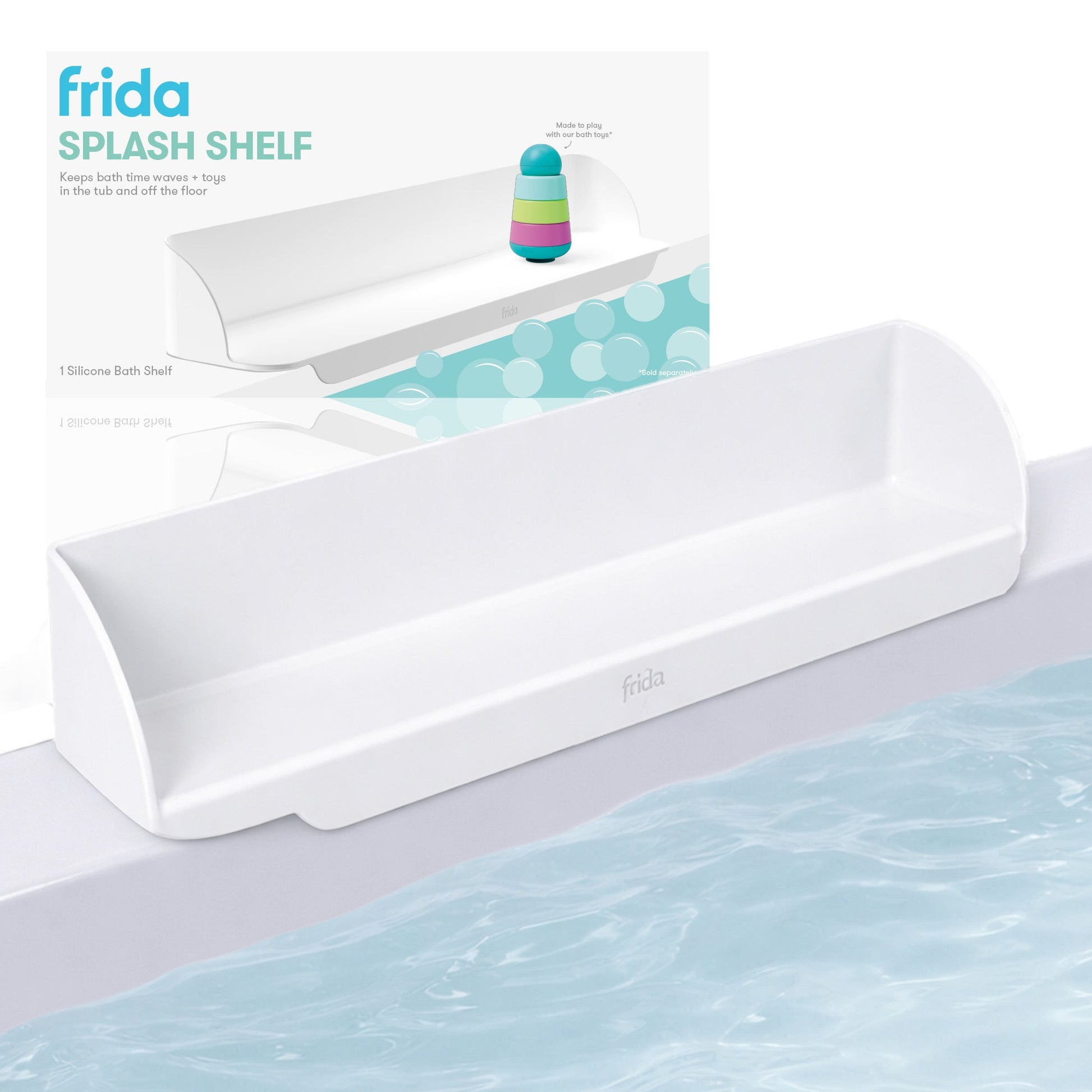 Splash Bathtub Shelf